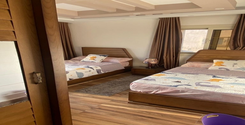 شاليه للايجار في هاسيندا باى 4 غرف