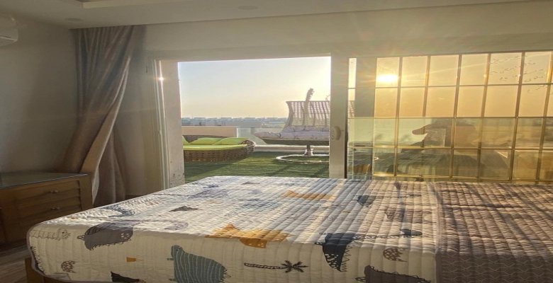 شاليه للايجار في هاسيندا باى 4 غرف