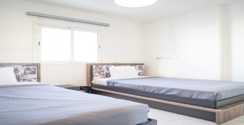 شاليه فندقي للايجار قرية فوكا باي 3غرفه