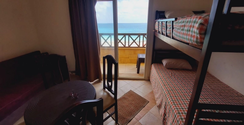 ستوديو للايجار فى لازوردى باى  Studio for rent in L'azurde Bay