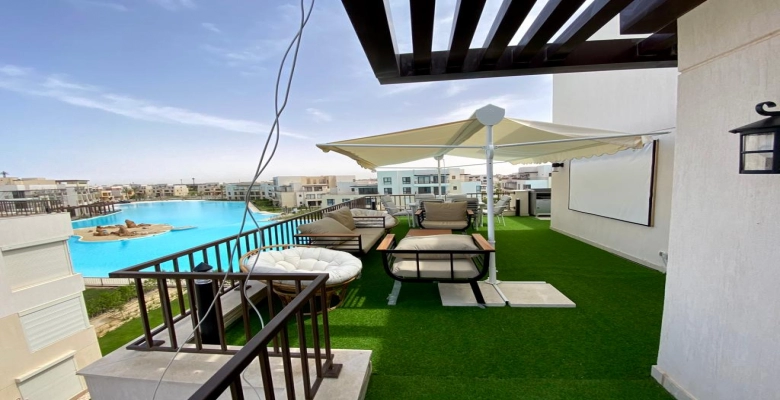 شاليه للايجار في مراسي بلانكا 3 غرف