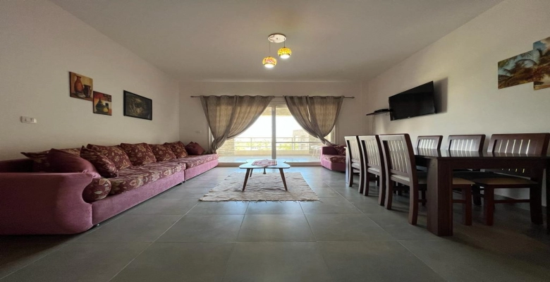 شالية  للإيجار في قرية امواج الساحل الشمالي Chalet for rent in Amwaj North Coast Village