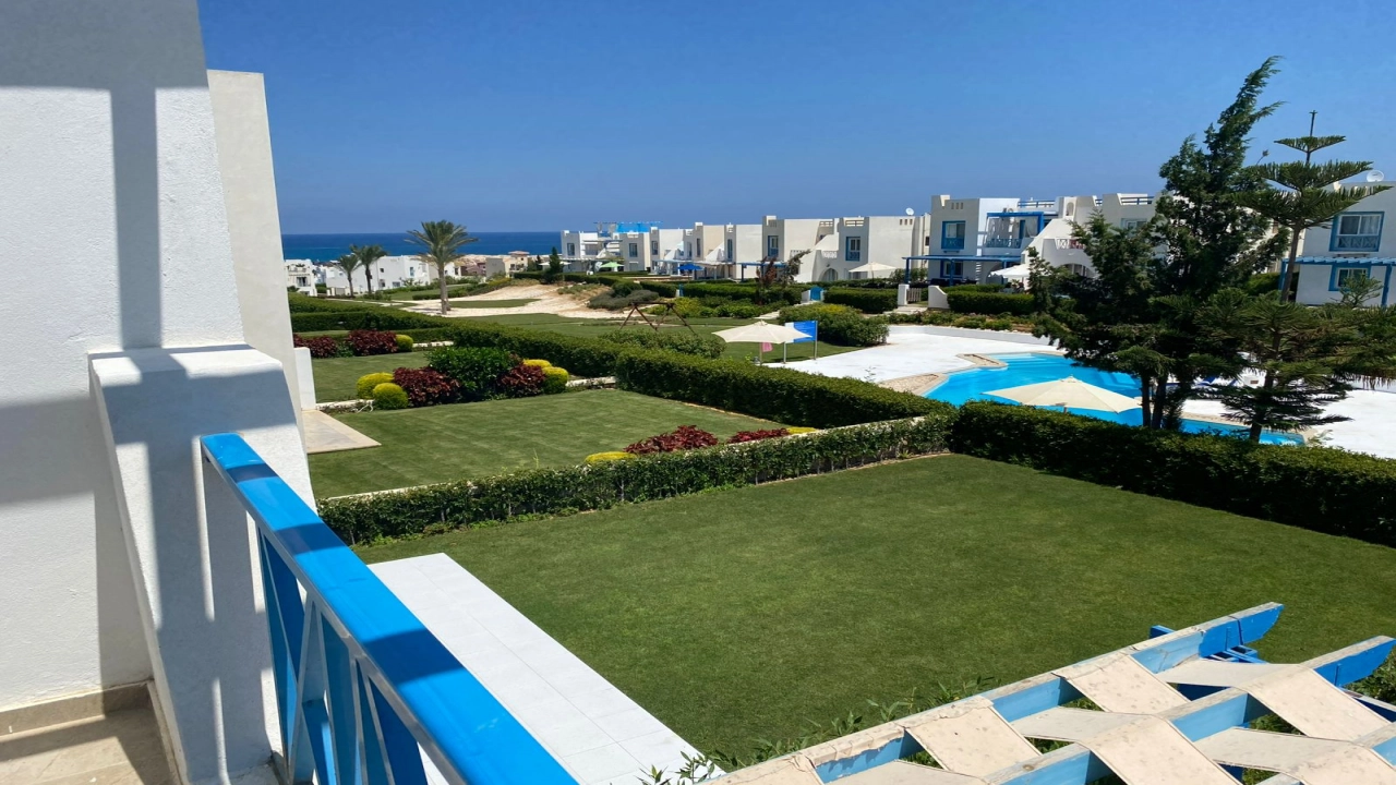 شالية 2 غرفة للايجار -- ماونتين فيو -- الساحل الشمالي