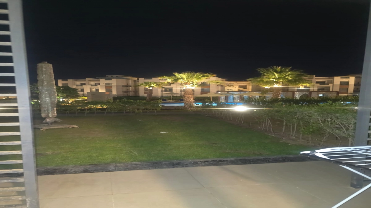 شالية 2 غرفة ارضي بجاردن للايجار - جايا (رأس الحمكة) - الساحل الشمالي