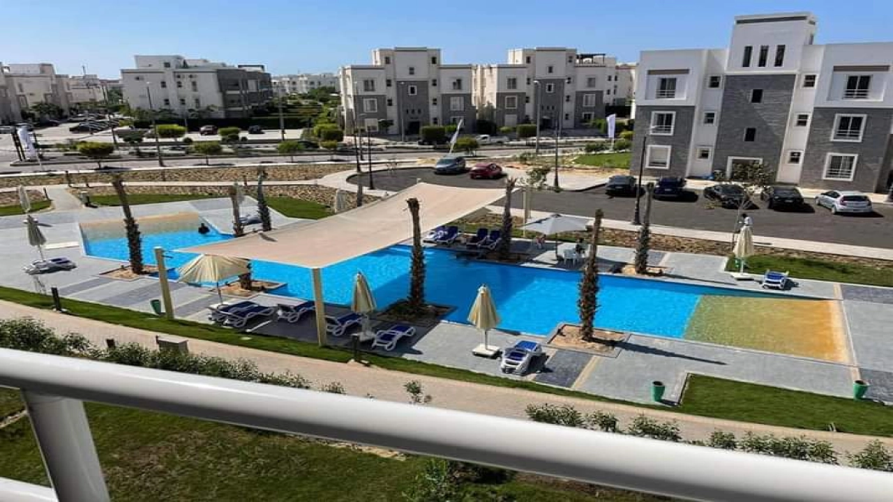 شالية للأيجار 3 غرفه _ قرية أمواج _الساحل الشمالي