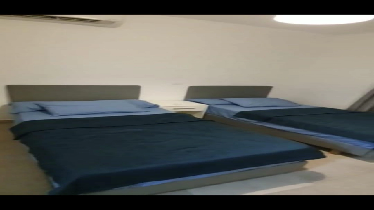 شالية غرفتين للايجار بقرية أمواج الساحل الشمالي