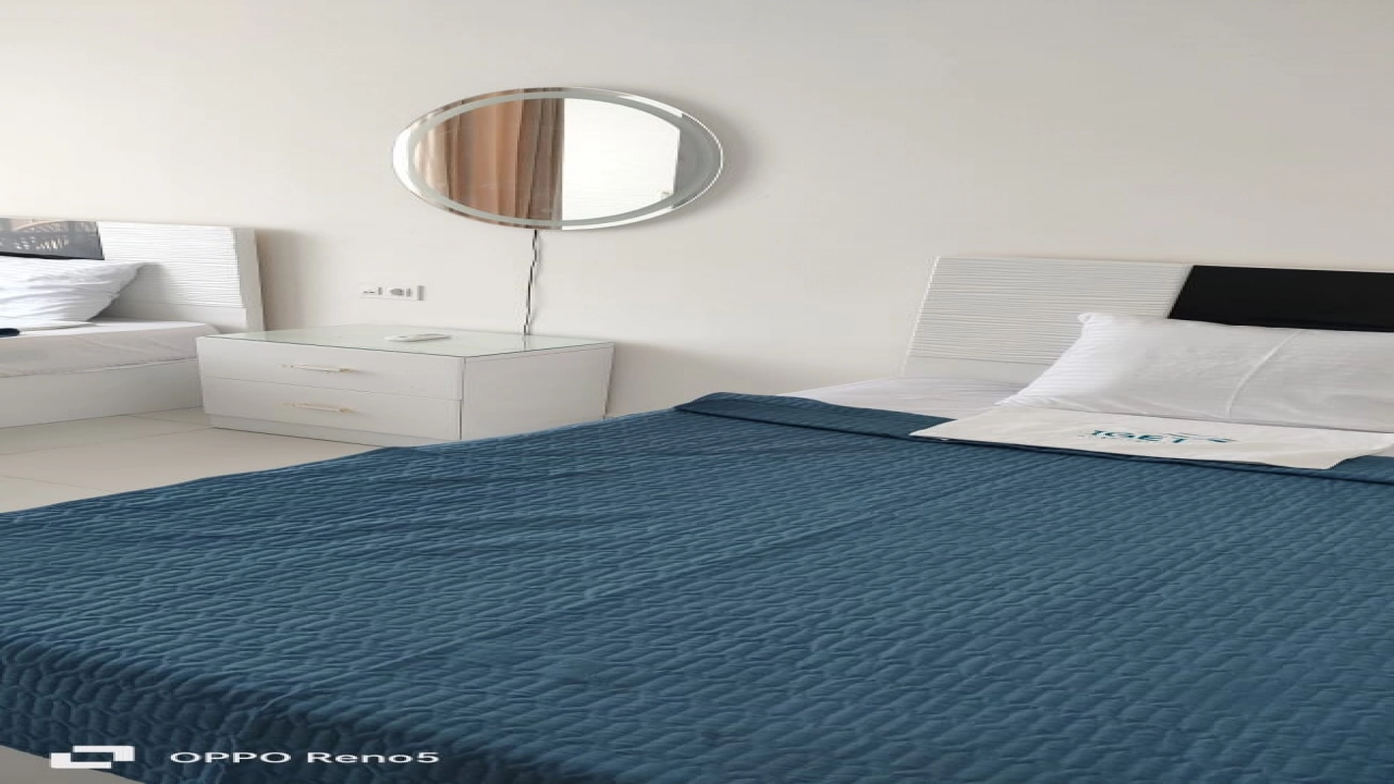 شالية غرفتين للايجار بالساحل الشمالي قرية مراسي (مارينا ويست)