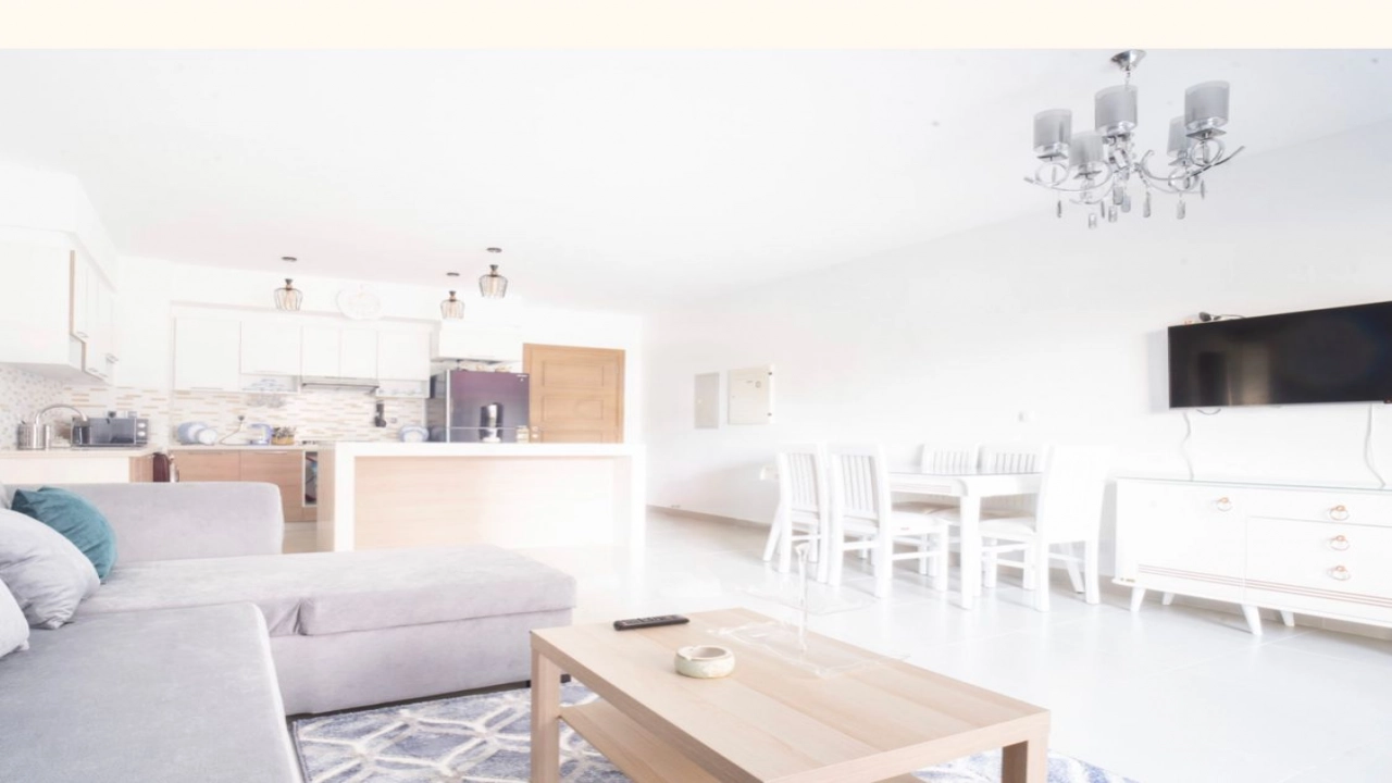 بنتهوس 2 غرفة للأيجار بالساحل الشمالي قرية مراسي