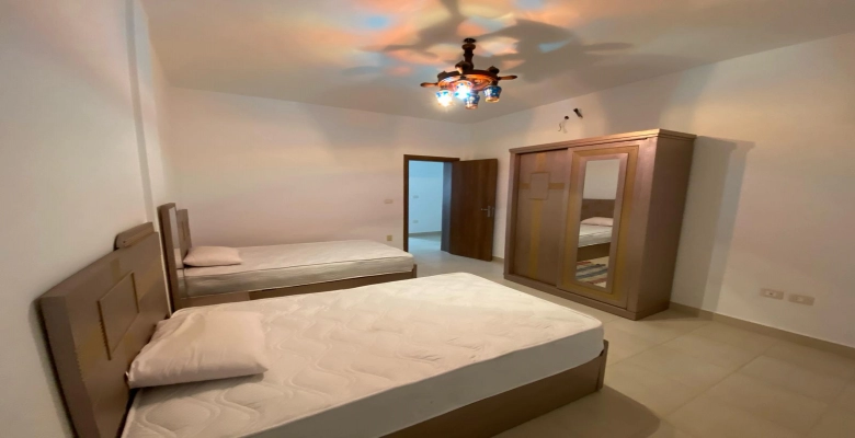 شالية للإيجار في قرية امواج الساحل الشمالي Chalet for rent in Amwaj North Coast Village