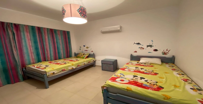 شالية للإيجار في قرية امواج الساحل الشمالي Chalet for rent in Amwaj North Coast Village