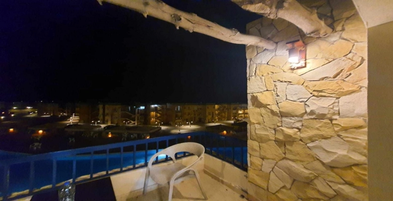 شالية للإيجار في قرية بلومار العين السخنة 3 غرف