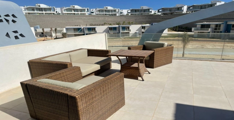 شالية للإيجار في قرية فوكا باي الساحل الشمالي  Chalet for rent in Fouka Bay North Coast