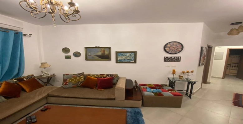 شالية للإيجار في قرية امواج الساحل الشمالي Chalet for rent in Amwaj North Coast Village