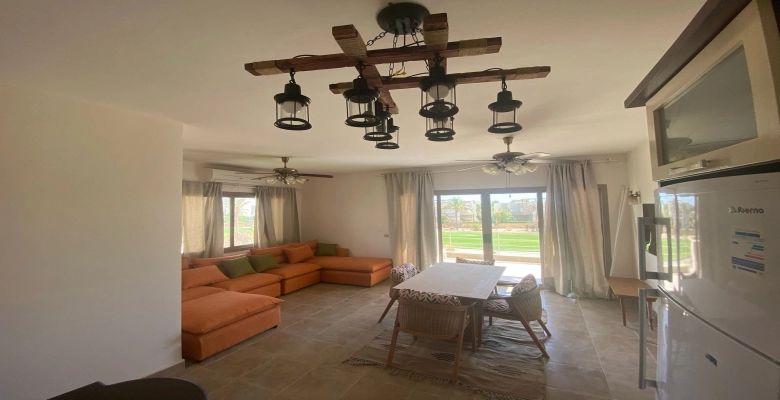 شاليه للإيجار في قرية العين باي في العين السخنه 2 غرف