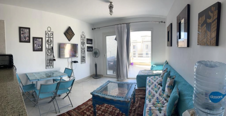 شاليه للإيجار في قرية امواج الساحل الشمالي Chalet for rent in Amwaj North Coast Village