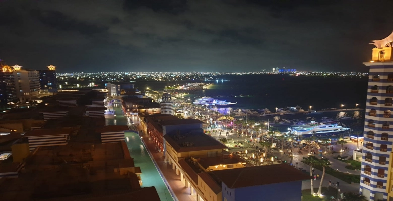 شالية للإيجار في قرية بورتو مارينا الساحل الشمالي