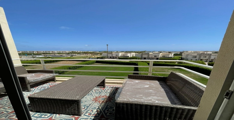 شاليه  بينتهاوس 3غرف  للايجار في امواج  - سيدى عبدالرحمن