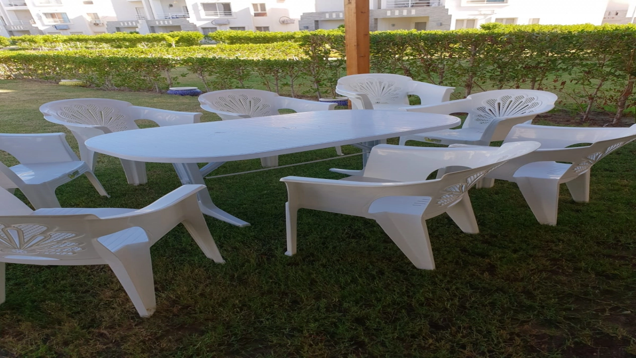 شاليه للإيجار في امواج سيدي عبد الرحمن الساحل الشمالي Chalet for rent in Amwaj Sidi Abdel Rahman, North Coast