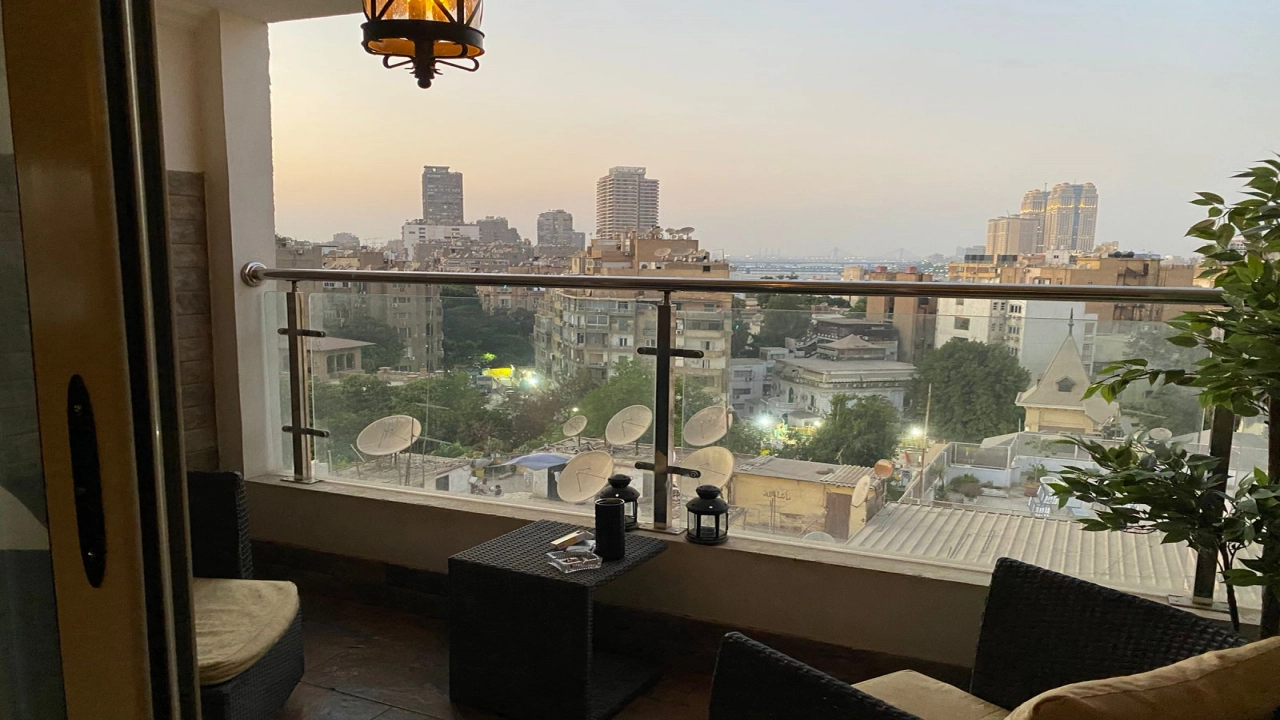 شقه للايجار في حسن عاصم الزمالك