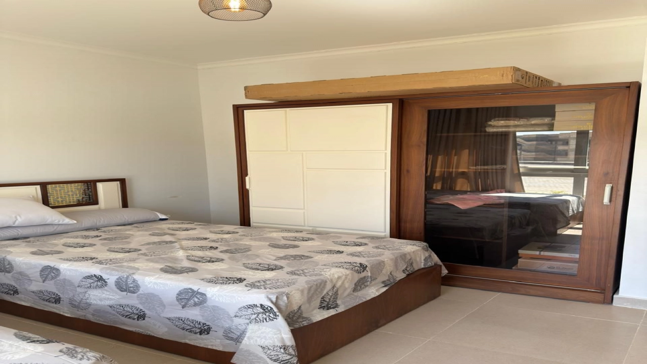 شالية للايجار في جايا راس الحكمة ارضي بجاردن 3غرف