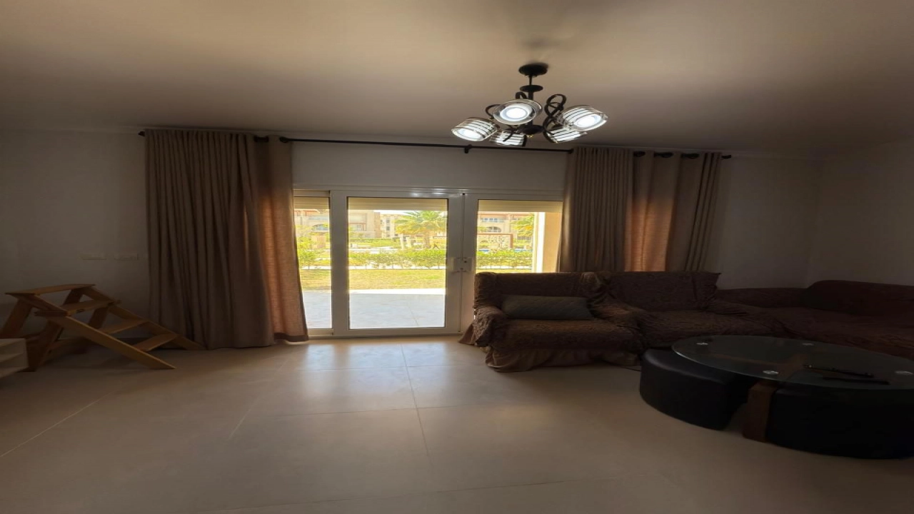 شالية للايجار في جايا راس الحكمة ارضي بجاردن 3غرف