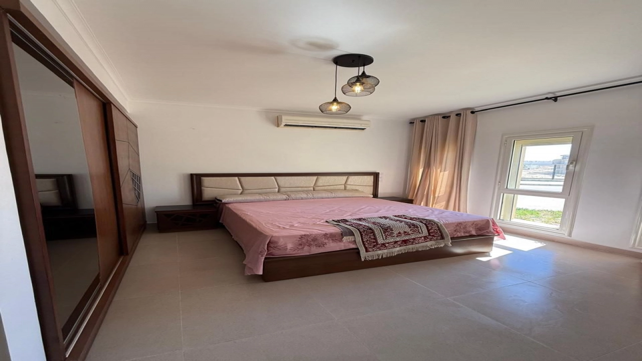 شالية للايجار في جايا راس الحكمة ارضي بجاردن 3غرف