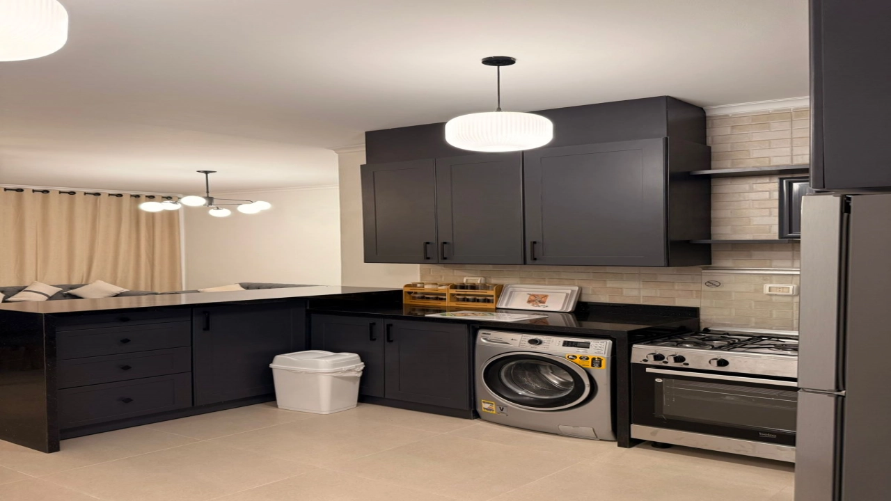 شالية للايجار في جايا راس الحكمة ارضي بجاردن 3غرف