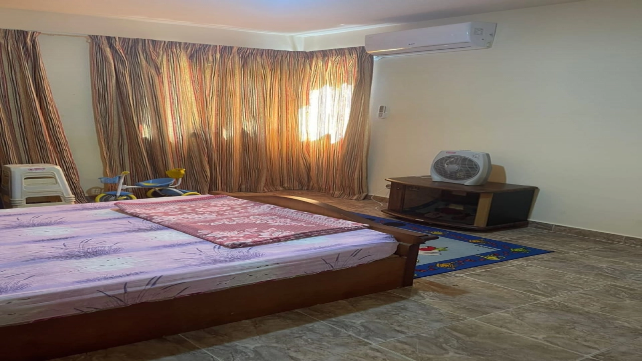 شالية للايجار في مينا4 ارضي بجاردن 3غرف