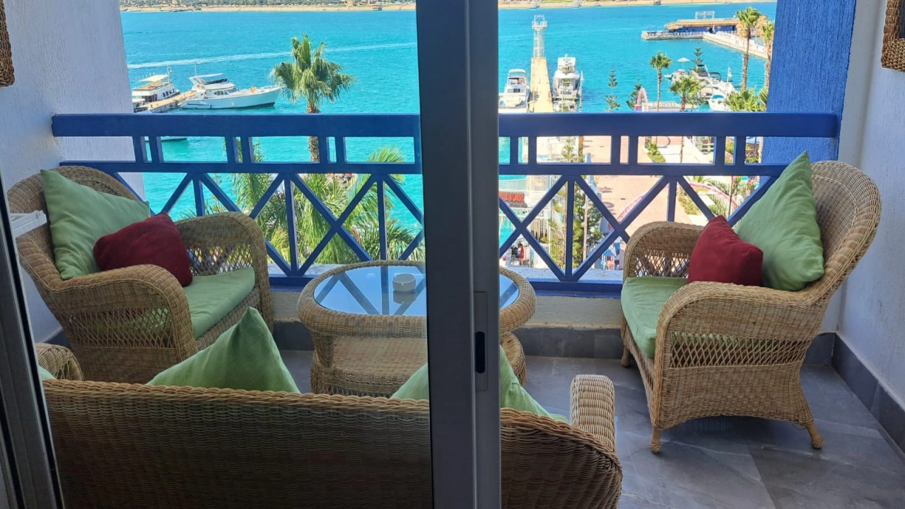 استديو للايجار ببورتو مارينا الساحل الشمالي