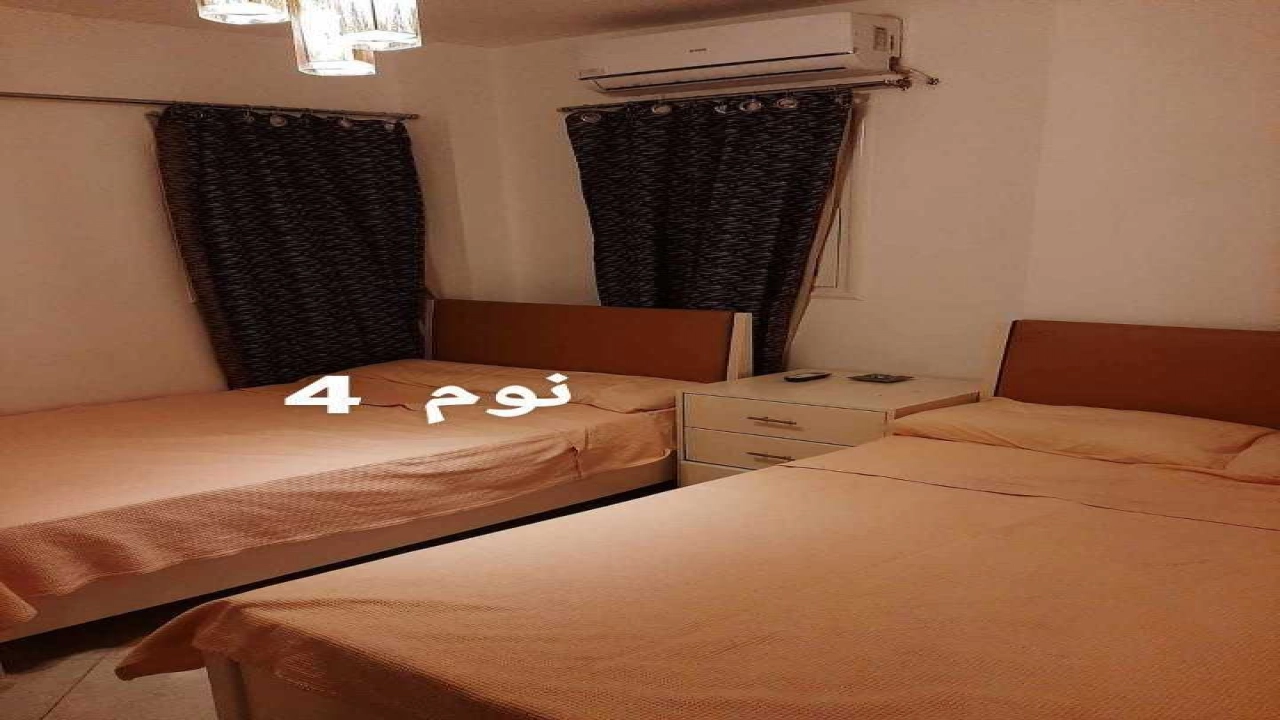 شاليه للايجار في امواج 4 غرف
