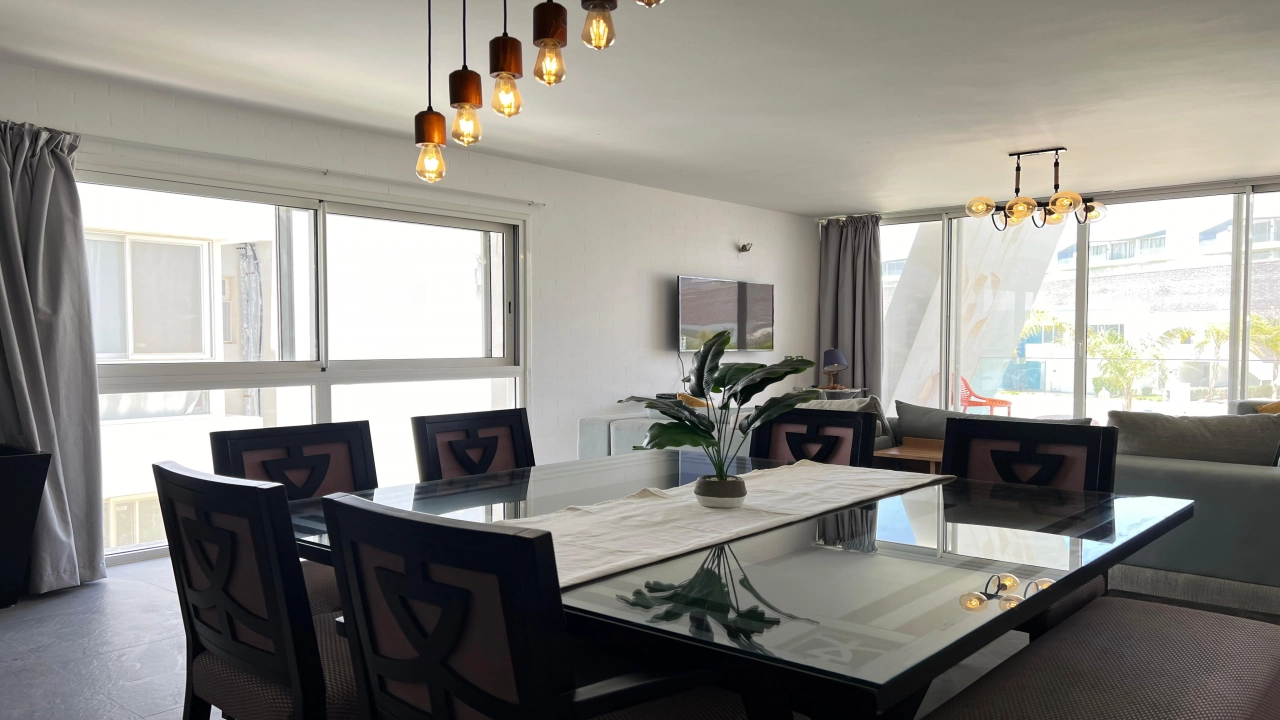 شاليه للايجار في الساحل الشمالي فوكا باي 3 غرف