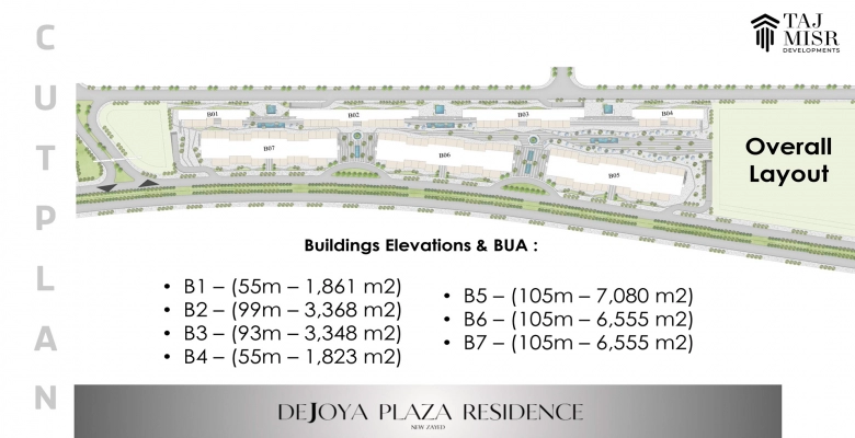 Dejoya Plaza - New Zayed- Commercial stores